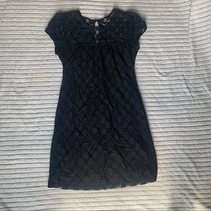 I.N.C. International concepts polka dot black dress